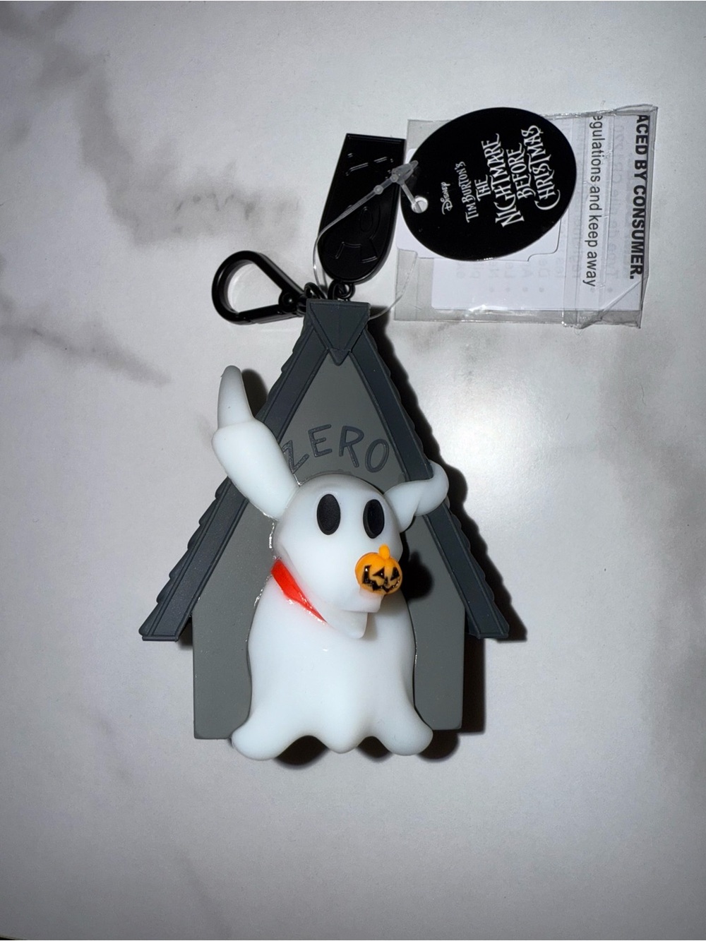 Bath And Body Works Nightmare Before Christmas Zero Hand Sanitizer Holder - Picture 1 of 3